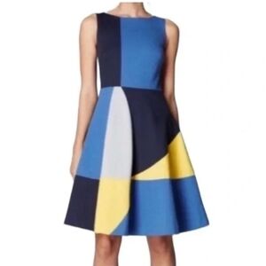 Boden Sleeveless Colorblock Dress